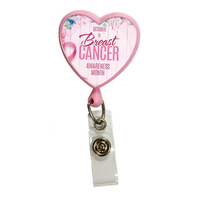 Heart Shaped Badge Reel