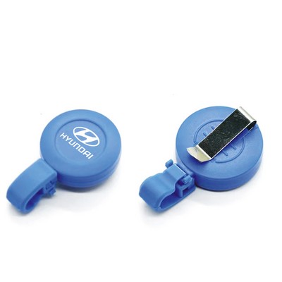 ABS Retractable Badge Reel with Epoxy Dome